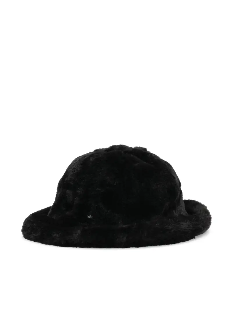 Cappello Faux Fur Casual NERO