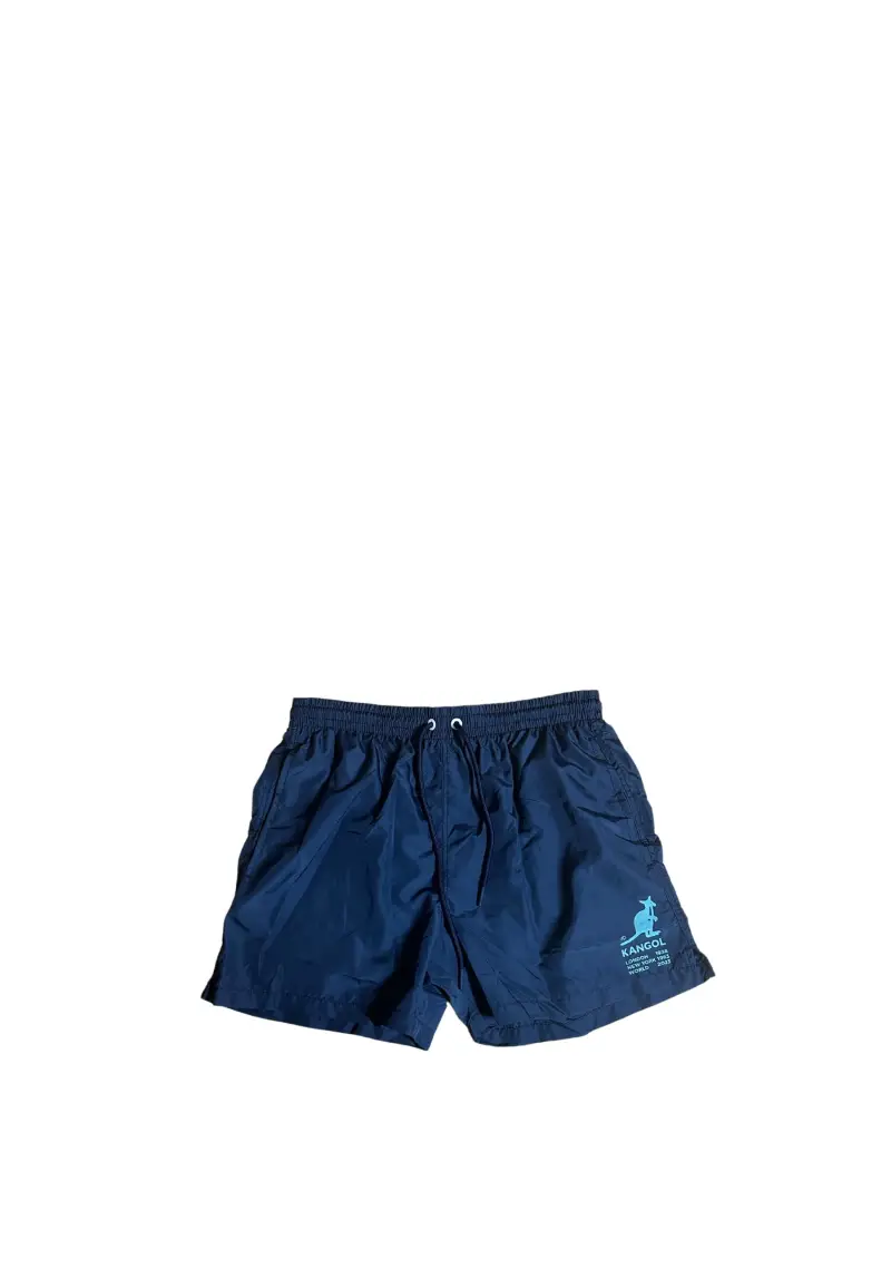 SWIM SHORT LOGO - S / Blu
