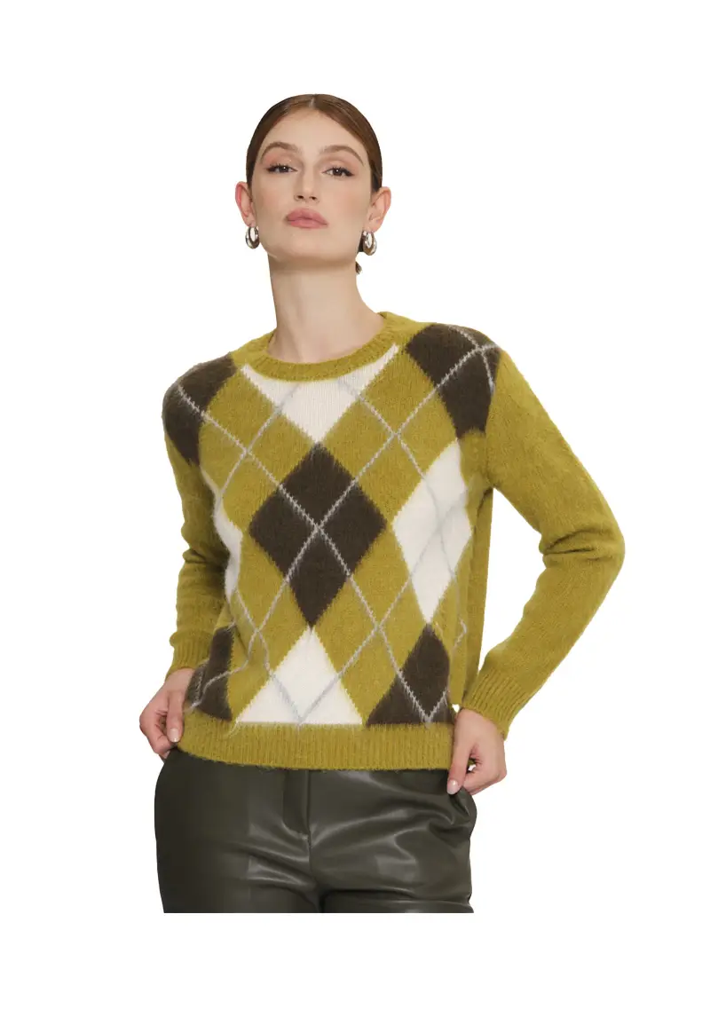 Maglia Donna Verde miniatura 3