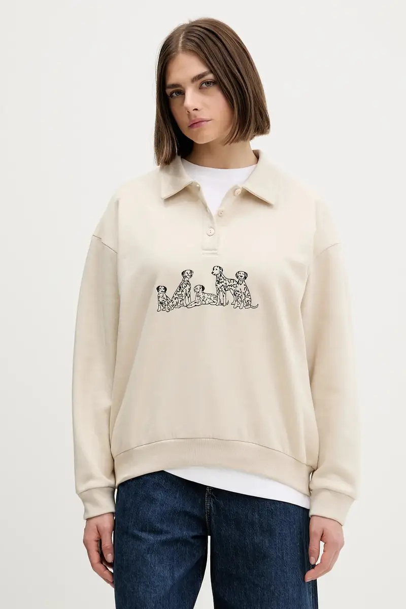 felpa Beige miniatura 3