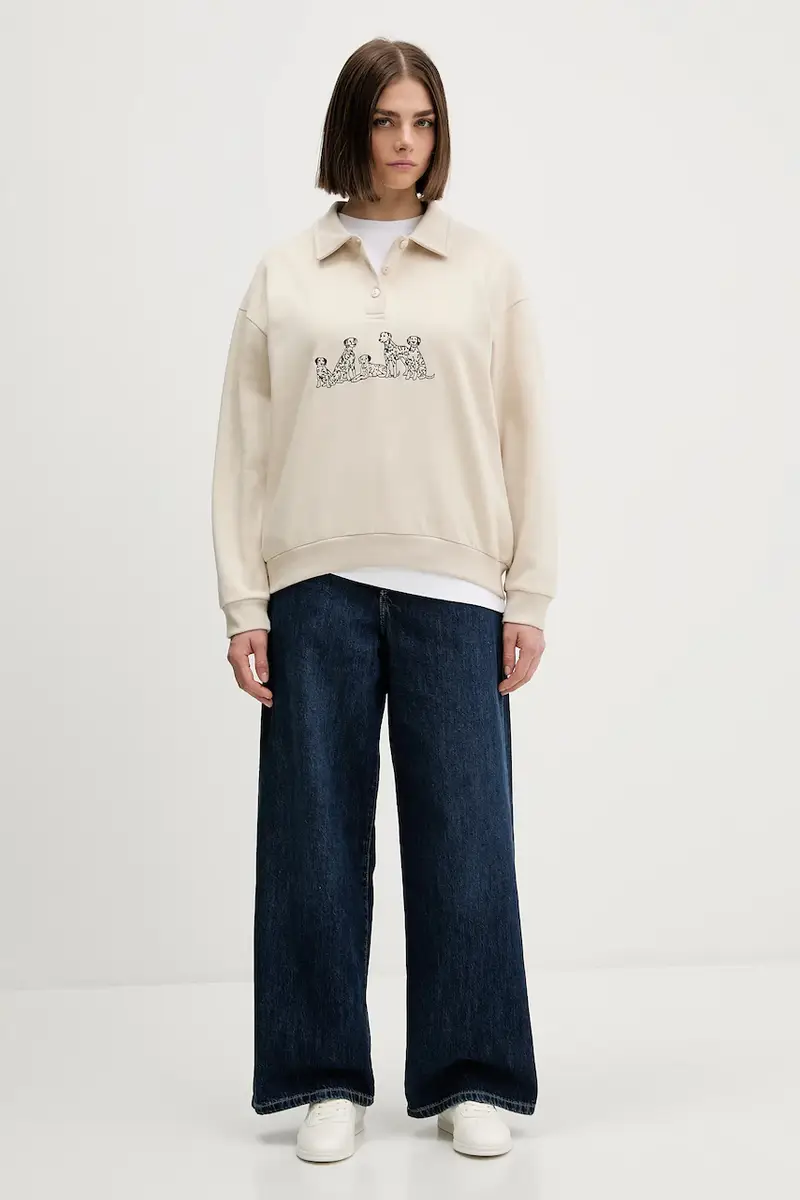 felpa Beige miniatura 5