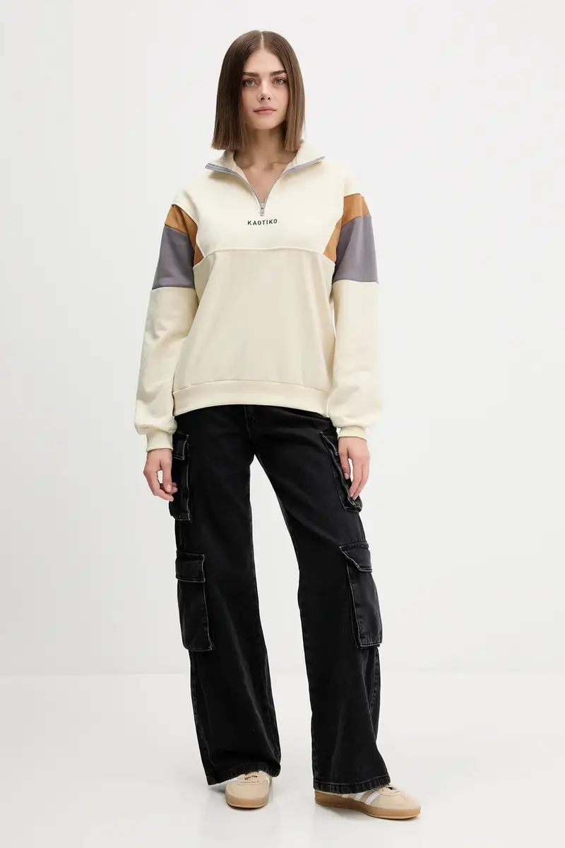 felpa colore beige AR097-01-G002 miniatura 4