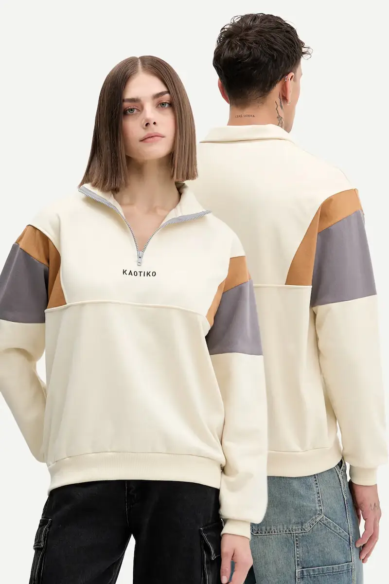 felpa colore beige AR097-01-G002