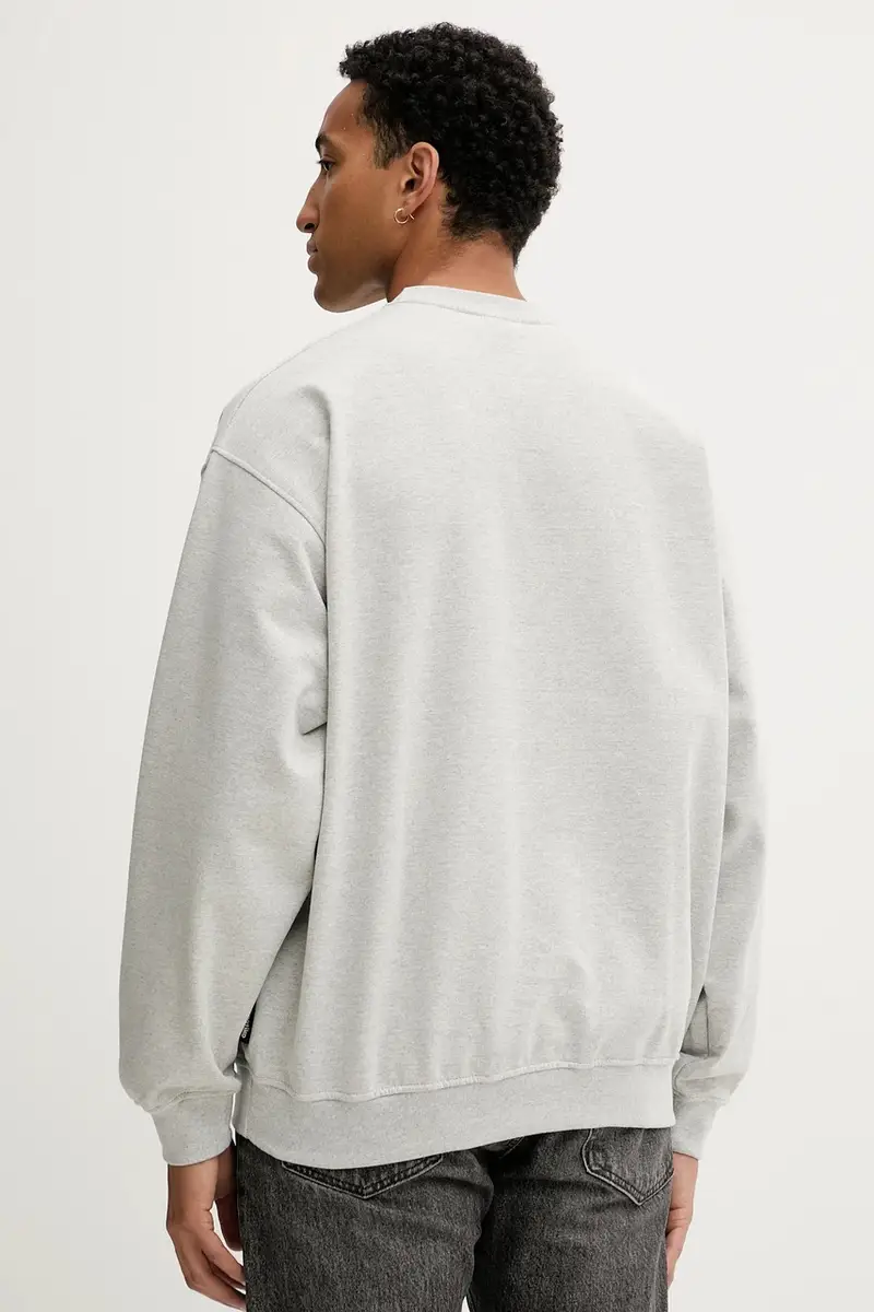 felpa colore grigio con applicazione AR053-01-G002 miniatura 5