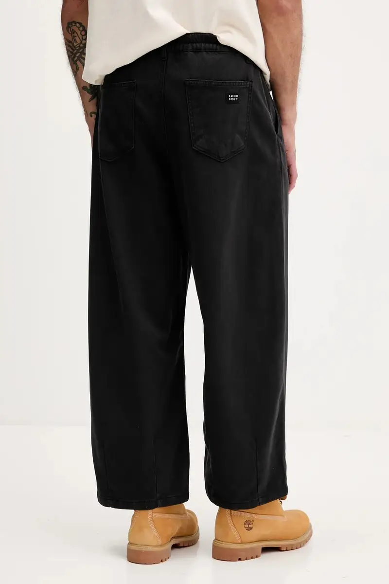 pantaloni uomo colore nero AP005-02-K002 miniatura 3