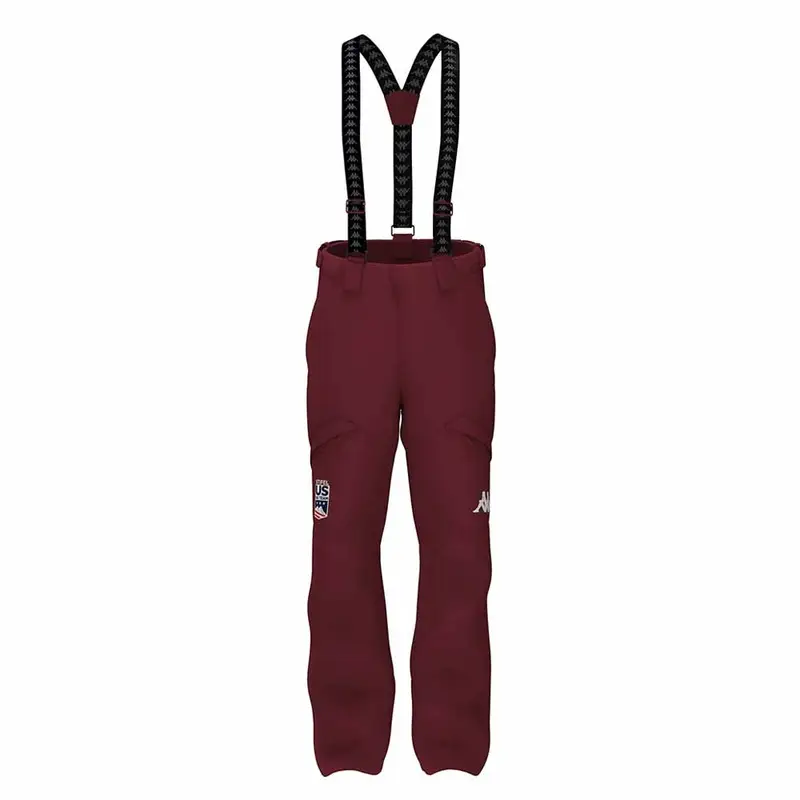 6CENTO 622C USA Bordeaux - Pantaloni Sci Uomo L