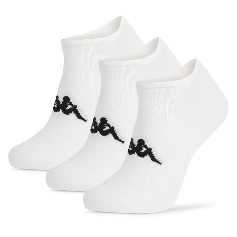 Calzini corti Kappa Z4441 AW24 (3-PACK) Bianco