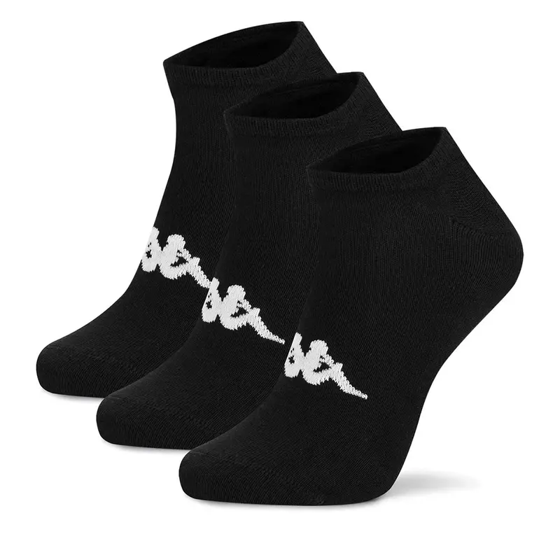 Calzini corti Kappa Z4441 AW24 (3-PACK) Nero