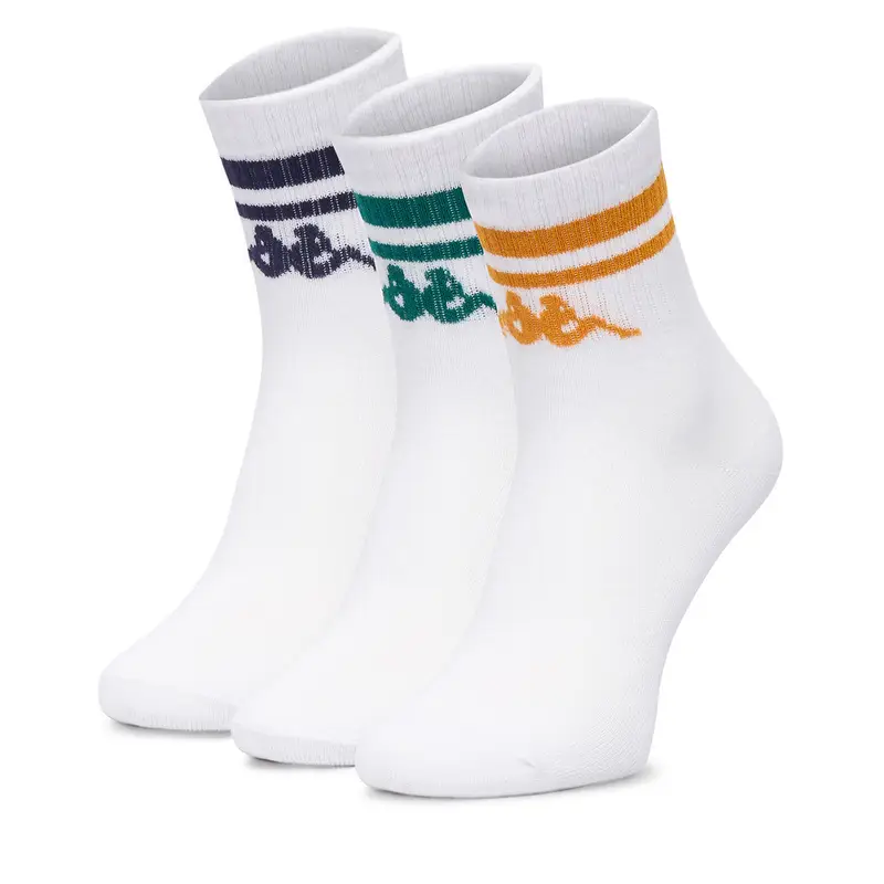 Calzini lunghi Kappa CEO_KR_KAPPA_DZ005_W_AW25 Bianco