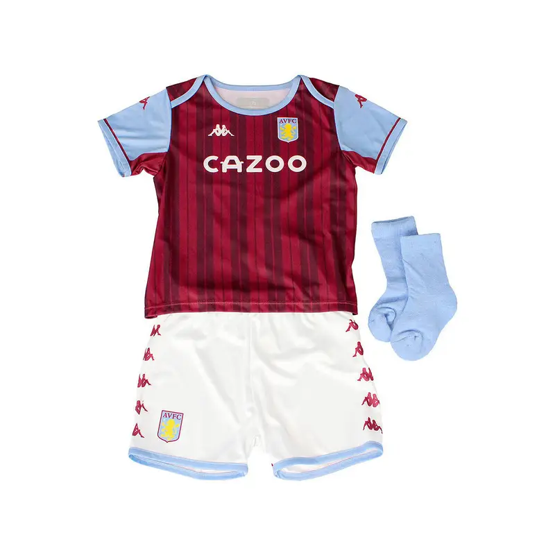 Completo sportivo per bambino Aston Villa FC 2021/22 Rouge