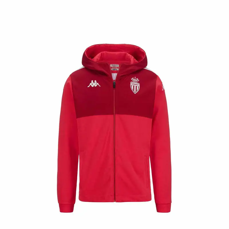 Felpa AS Monaco Arufeod 8 2024/25 Rouge