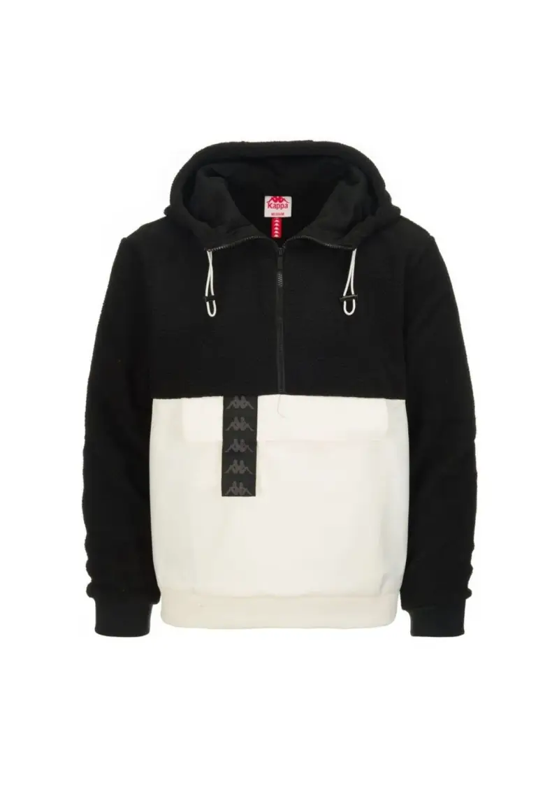 Felpa con cappuccio Authentic Hike Furgo - S / Nero