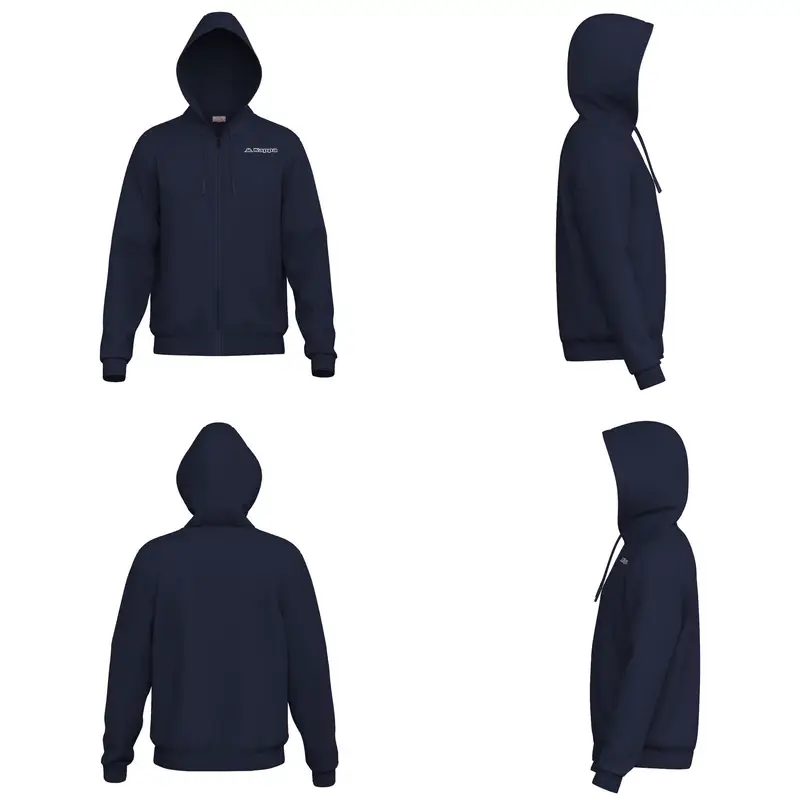 Felpa con cappuccio Kappa Gruffio Bleu