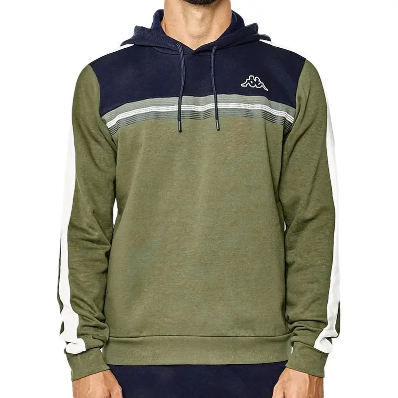 Felpa con Cappuccio Uomo Kappa Oliva | Kappa Kaki