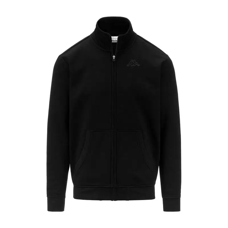 Felpa con zip Kappa Zentil Noir