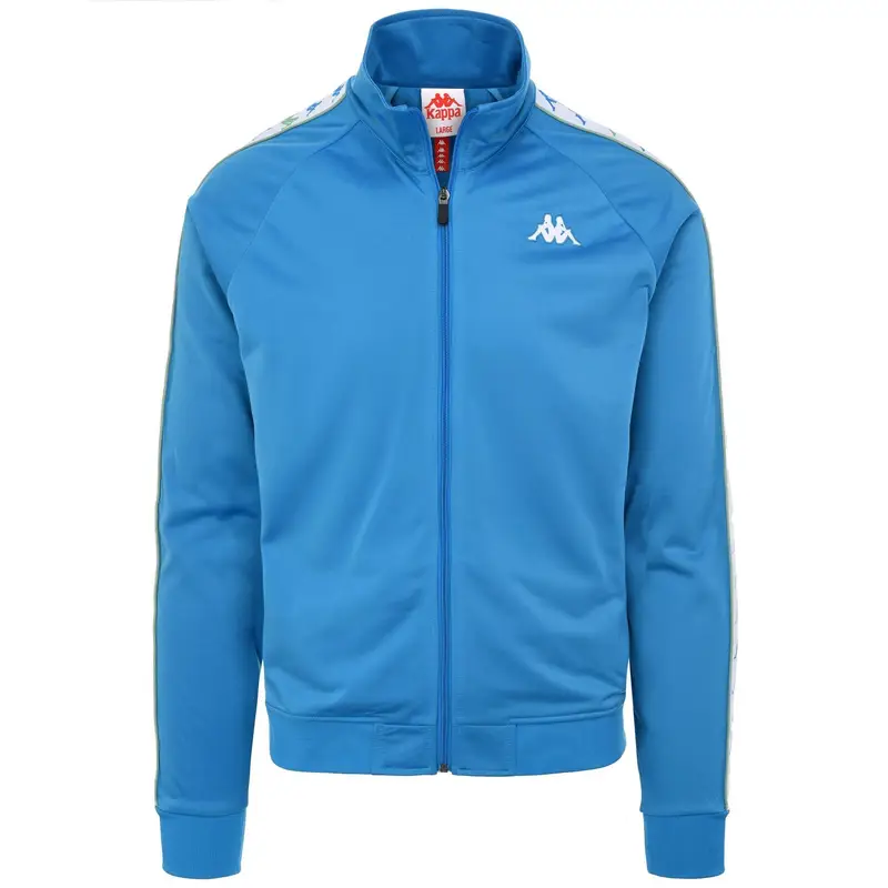 felpa da bambino in poliestere blu da allenamento | Kappa