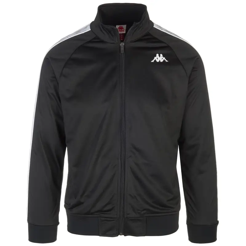 felpa da bambino in poliestere nero da allenamento | Kappa