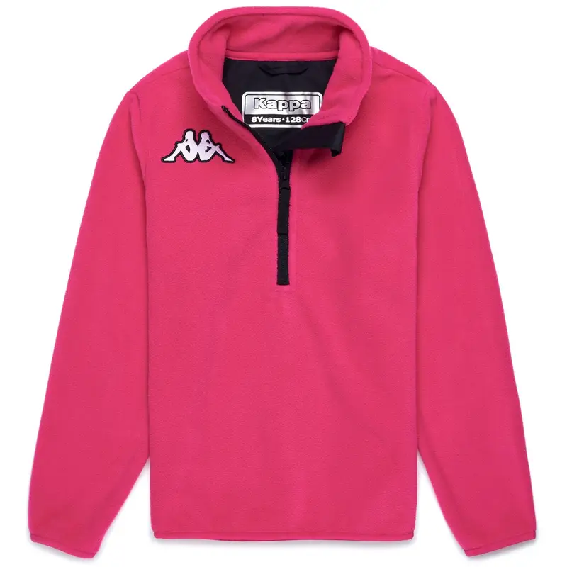 felpa da bambino in poliestere viola da allenamento | Kappa