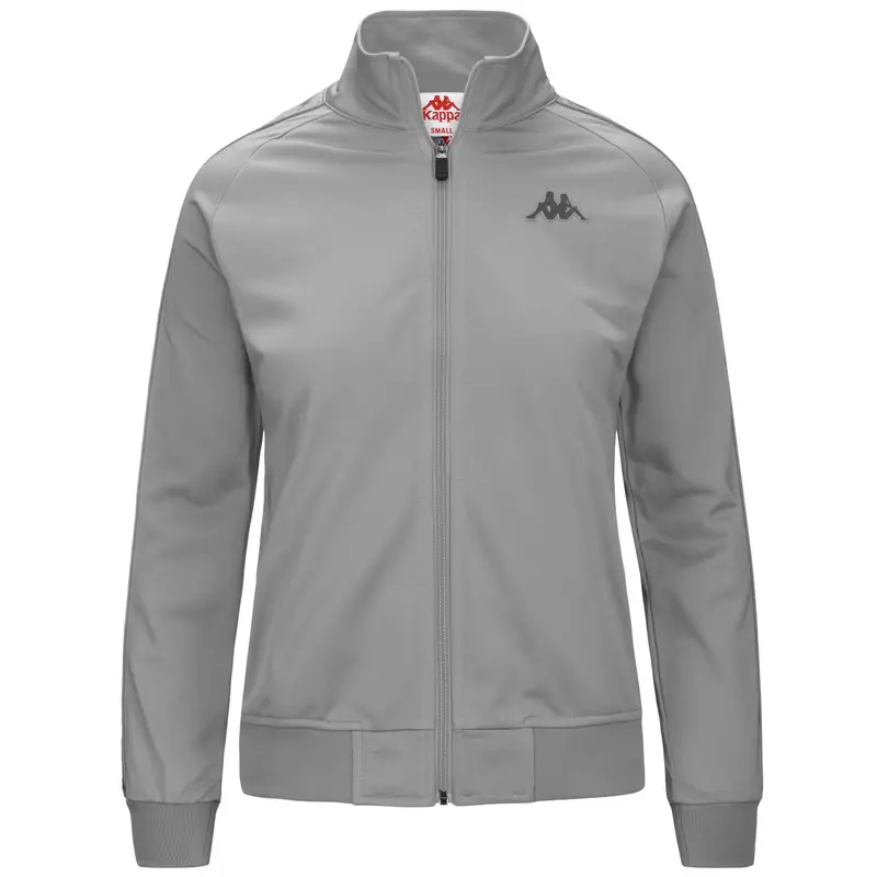 felpa da donna in poliestere blu da fitness | Kappa