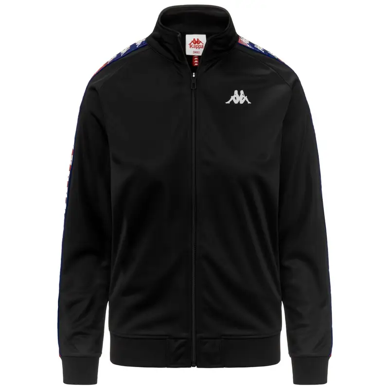 felpa da donna in poliestere nero da fitness | Kappa