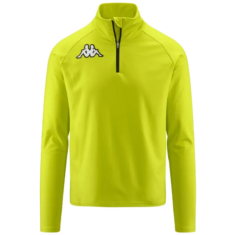 felpa da uomo e donna in nylon verde da fitness | Kappa