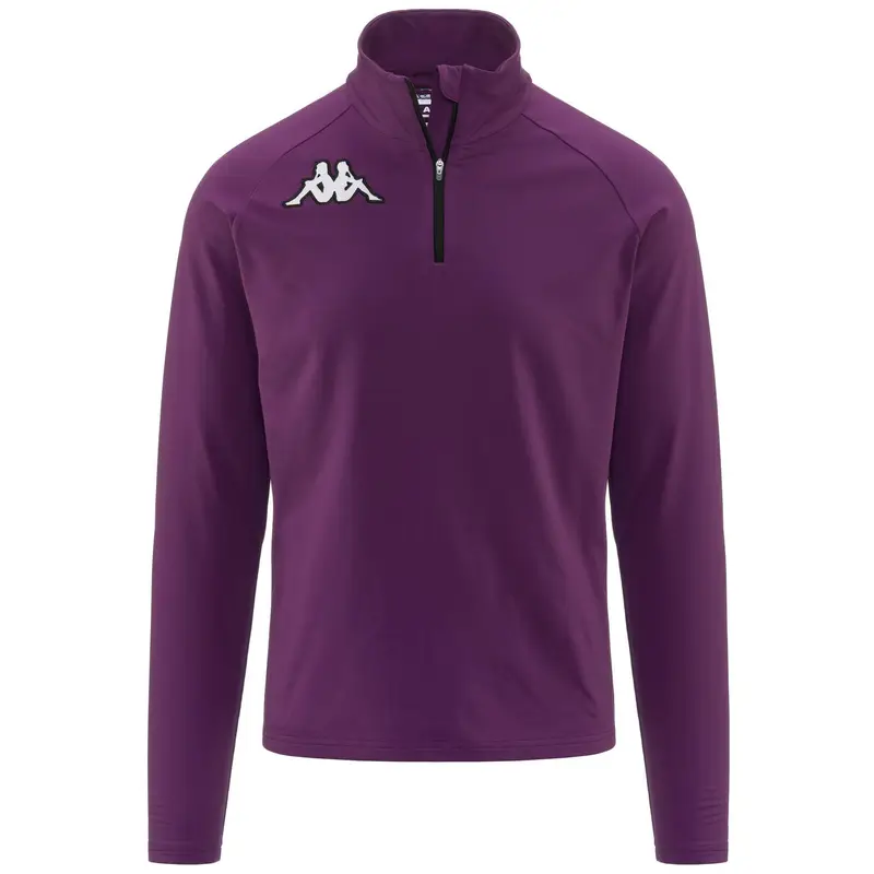 felpa da uomo e donna in nylon viola da fitness . | Kappa