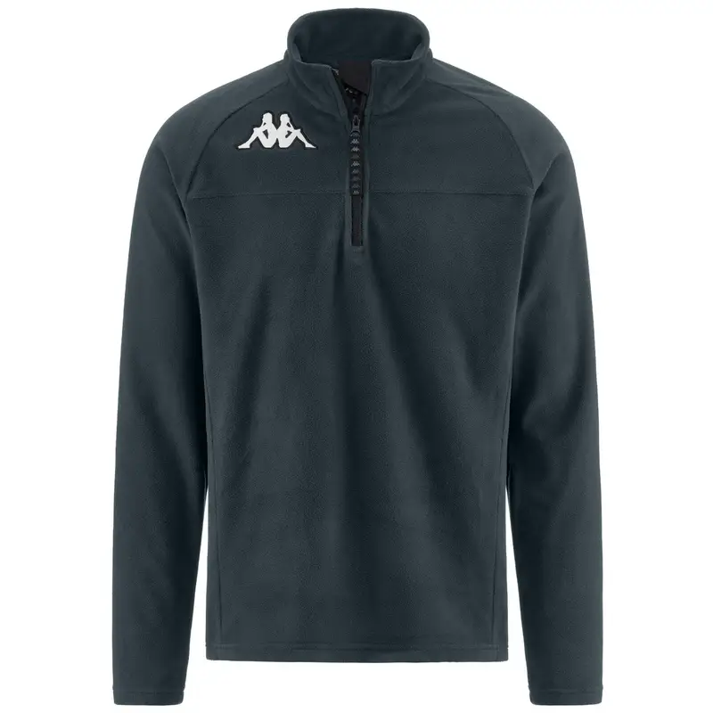 felpa da uomo e donna in poliestere grigio da fitness | Kappa Grigio scuro