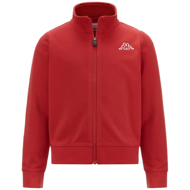 Felpa Kappa bambino collo alto rossa | Kappa Rosso