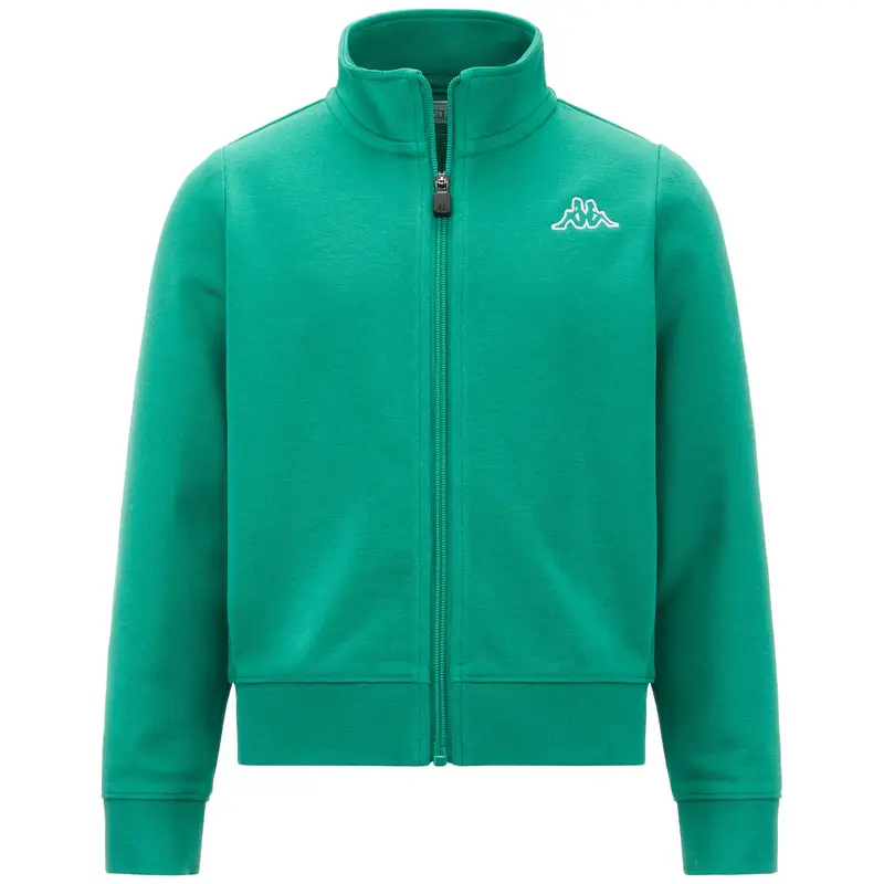 Felpa Kappa bambino collo alto verde | Kappa