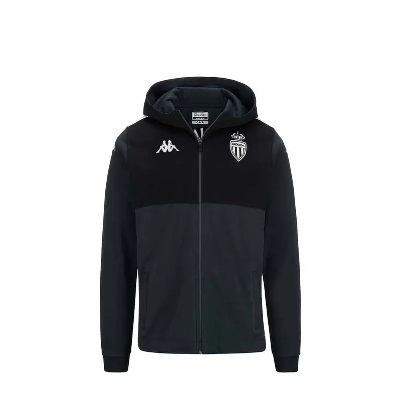 Felpa per bambini AS Monaco Arufeod 8 2024/25 Gris