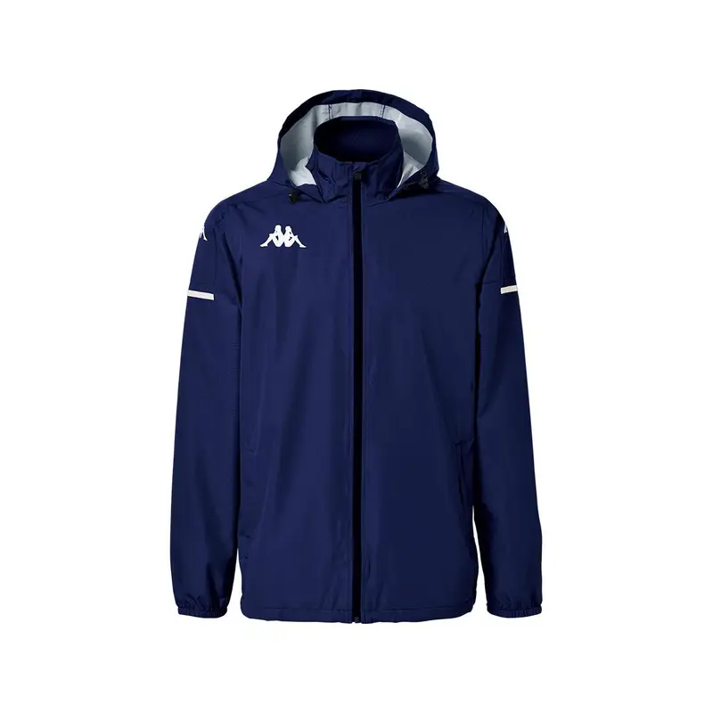 giacca da uomo in poliestere blu da calcio | Kappa