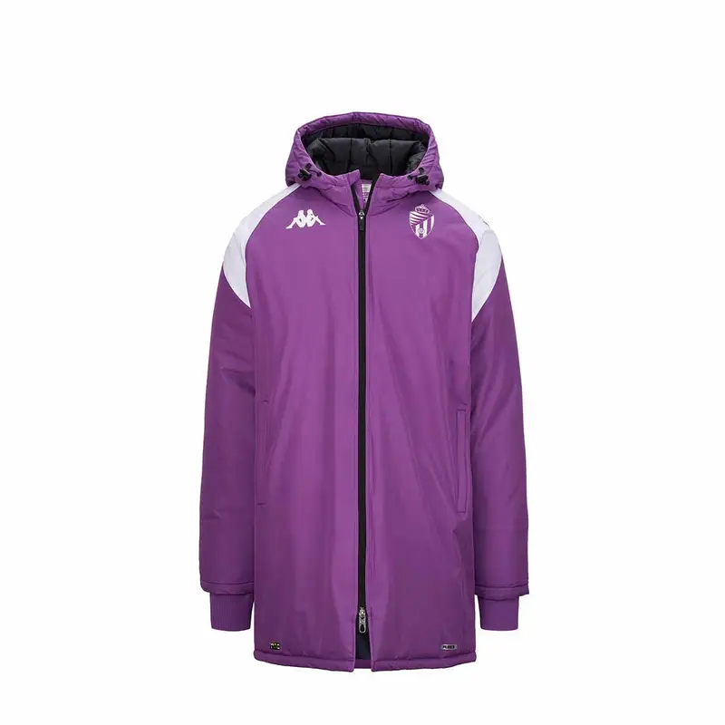 giacca da uomo in poliestere viola da calcio | Kappa