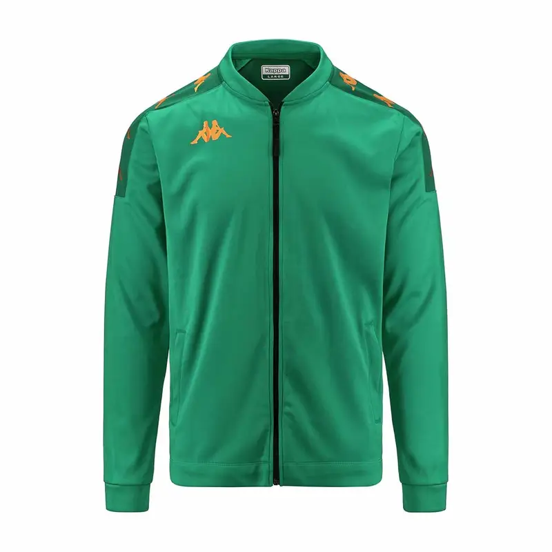 Giacca della tuta da ginnastica per bambini Kappa Giullio Vert