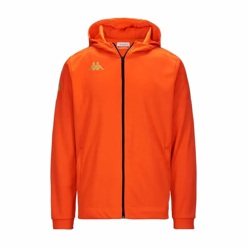 Giacca della tuta da ginnastica per bambini Kappa Grevolo Orange