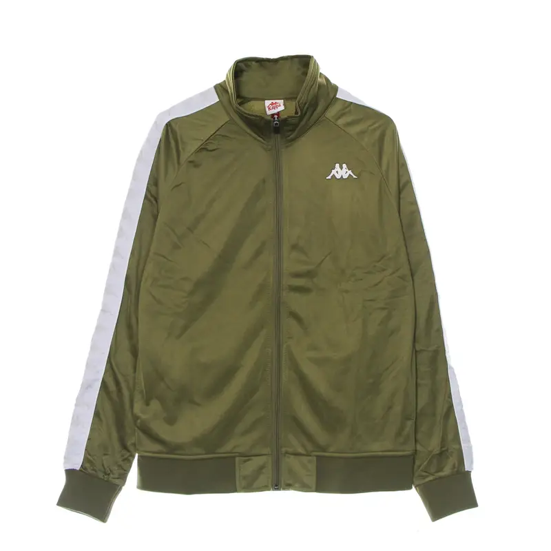 Giacca Tuta Uomo Banda Anniston Slim Green Military/white