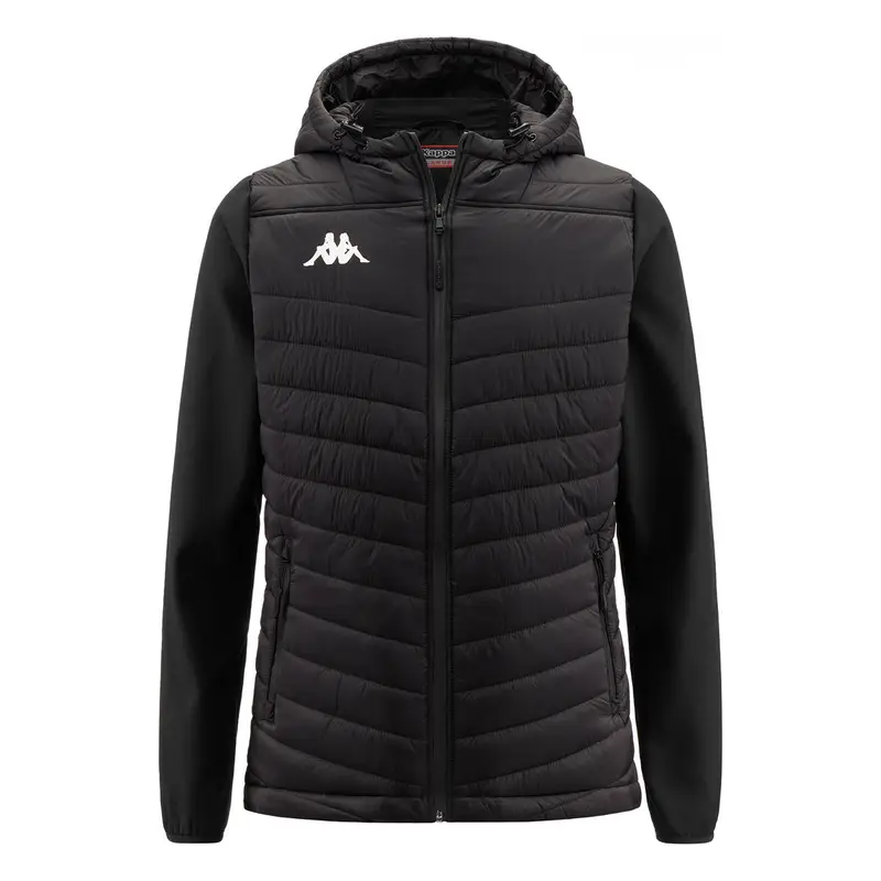 Giacche da uomo in poliestere nero da palestra | Kappa