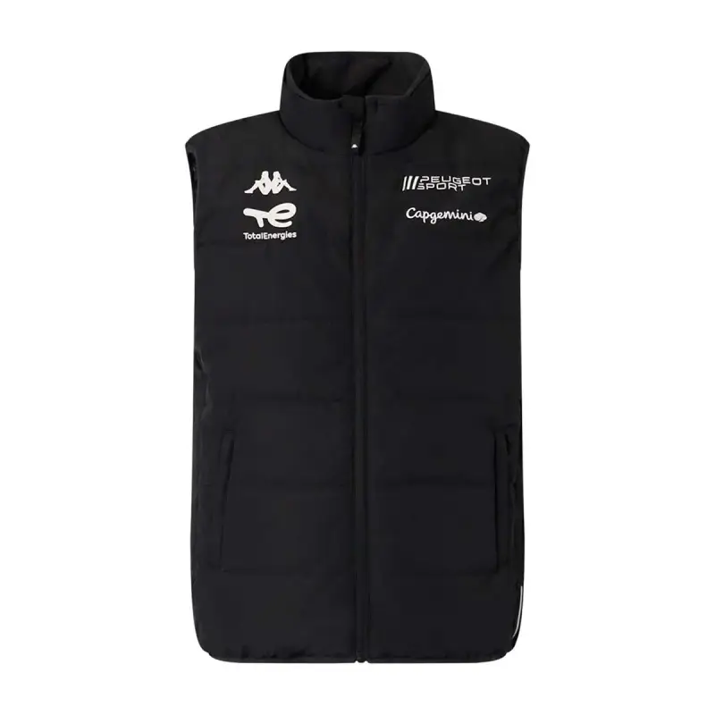 Gilet imbottito Kappa Arafleso Peugeot Sport Noir