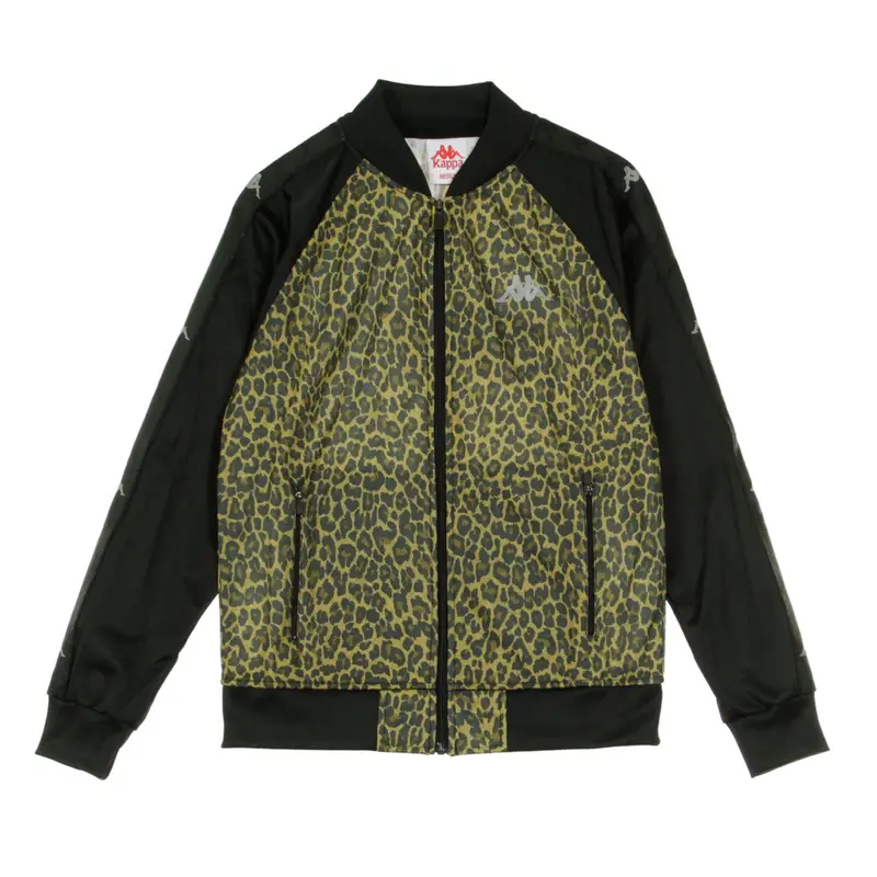Giubbotto Bomber Donna Womber Slim Graphic Leopard/black/silver