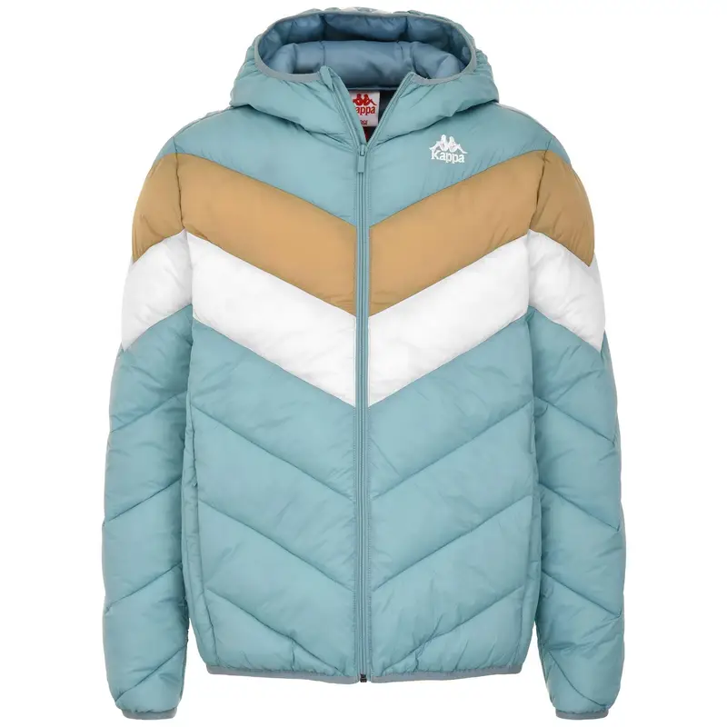 giubbotto da bambino in nylon blu da allenamento | Kappa