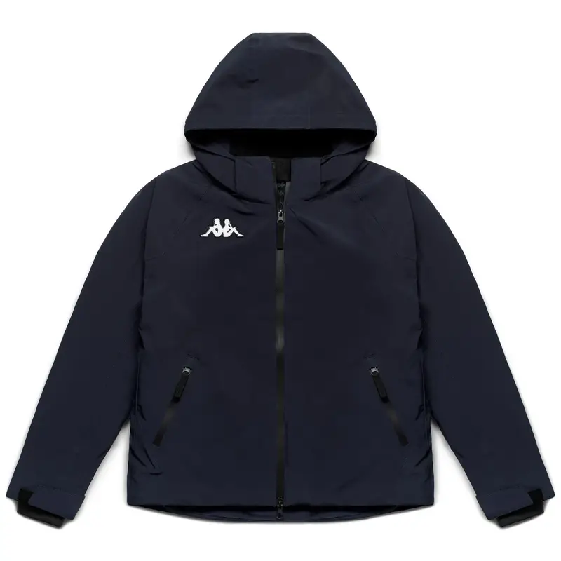 giubbotto da bambino in poliestere blu da allenamento | Kappa