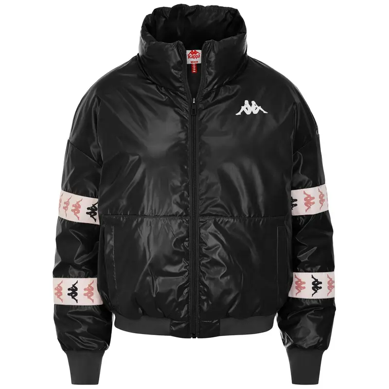 giubbotto da bambino in poliestere nero da allenamento | Kappa