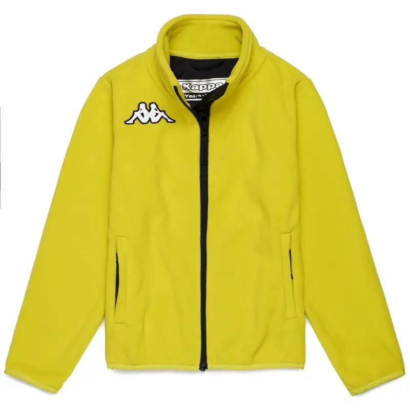 giubbotto da bambino in poliestere verde da allenamento | Kappa