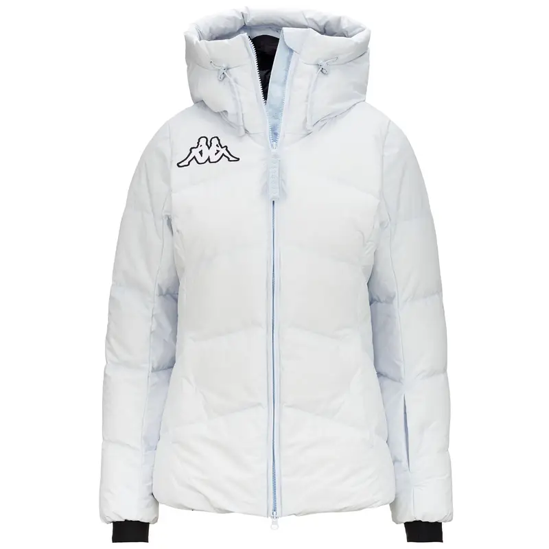 giubbotto da donna in nylon blu da fitness | Kappa