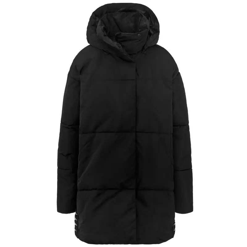 giubbotto da donna in poliestere nero da fitness | Kappa