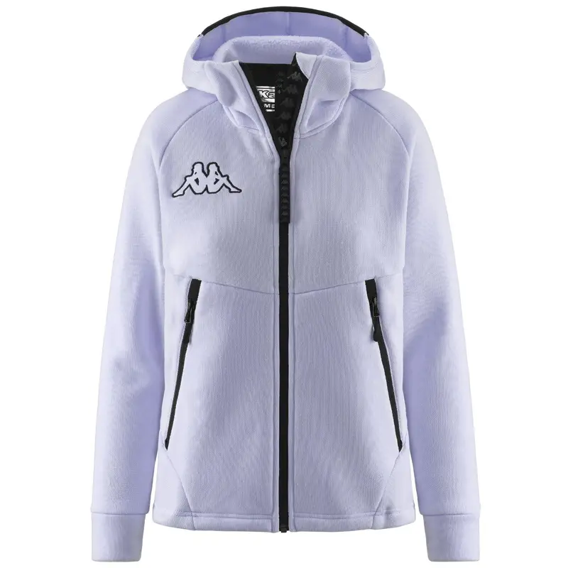 giubbotto da donna in poliestere viola da fitness | Kappa