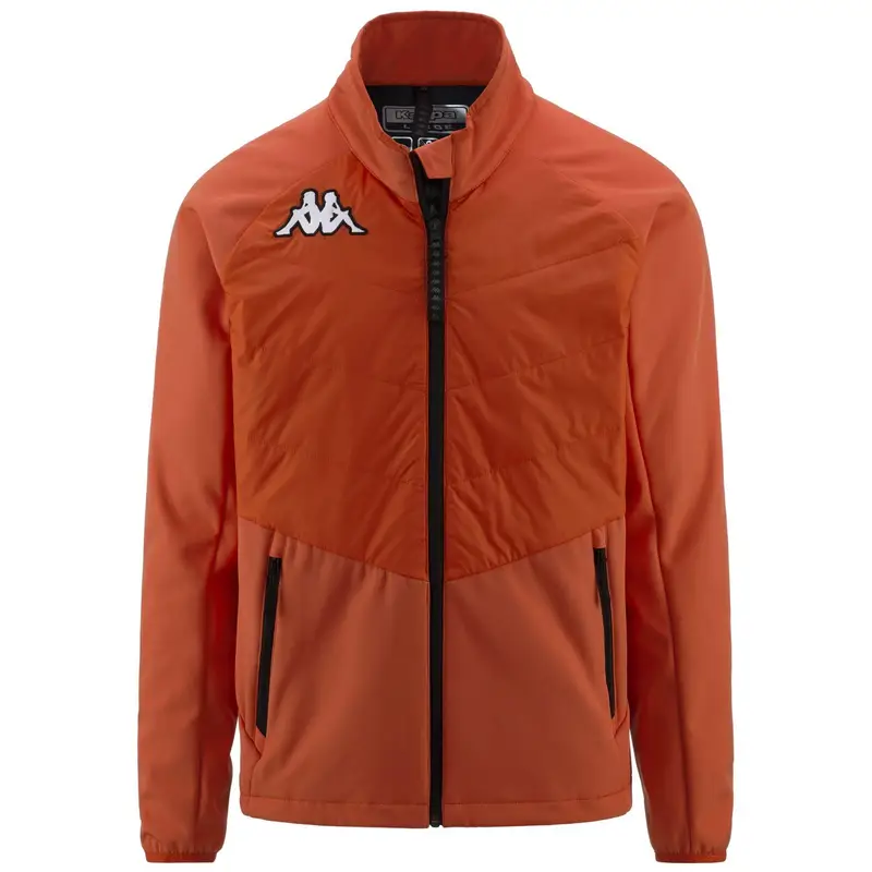 giubbotto da uomo e donna in poliestere arancio da fitness | Kappa Arancione mango