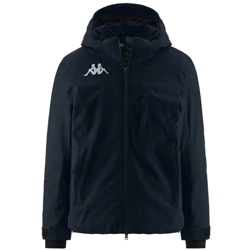 giubbotto da uomo in poliestere blu da fitness | Kappa