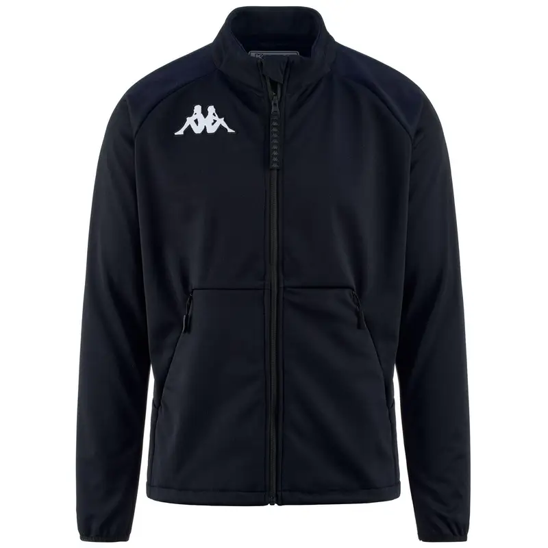 giubbotto da uomo in poliestere blu da fitness | Kappa