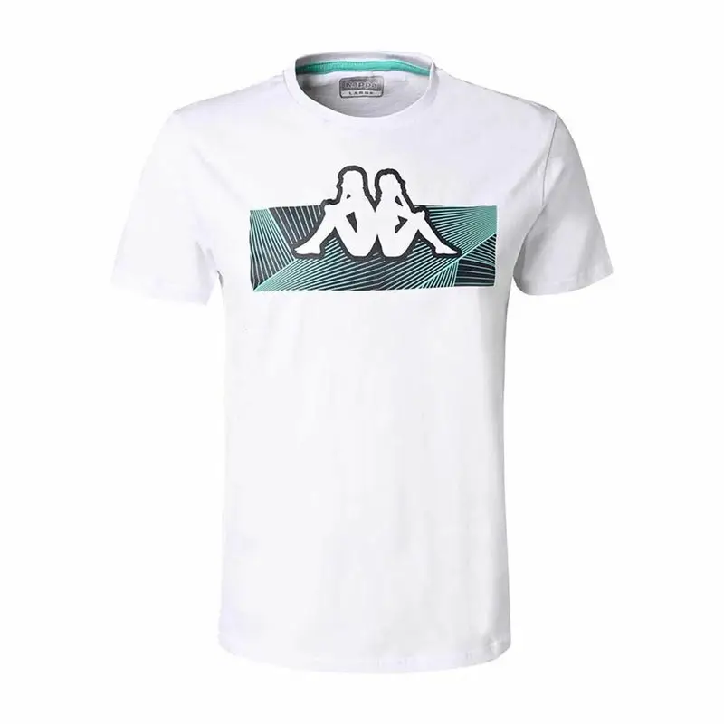 Maglia a Maniche Corte per Bambini Kappa Eryx Bianco | Kappa