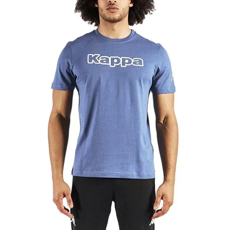 Maglia a Maniche Corte Uomo Kappa Azzurro | Kappa Blu
